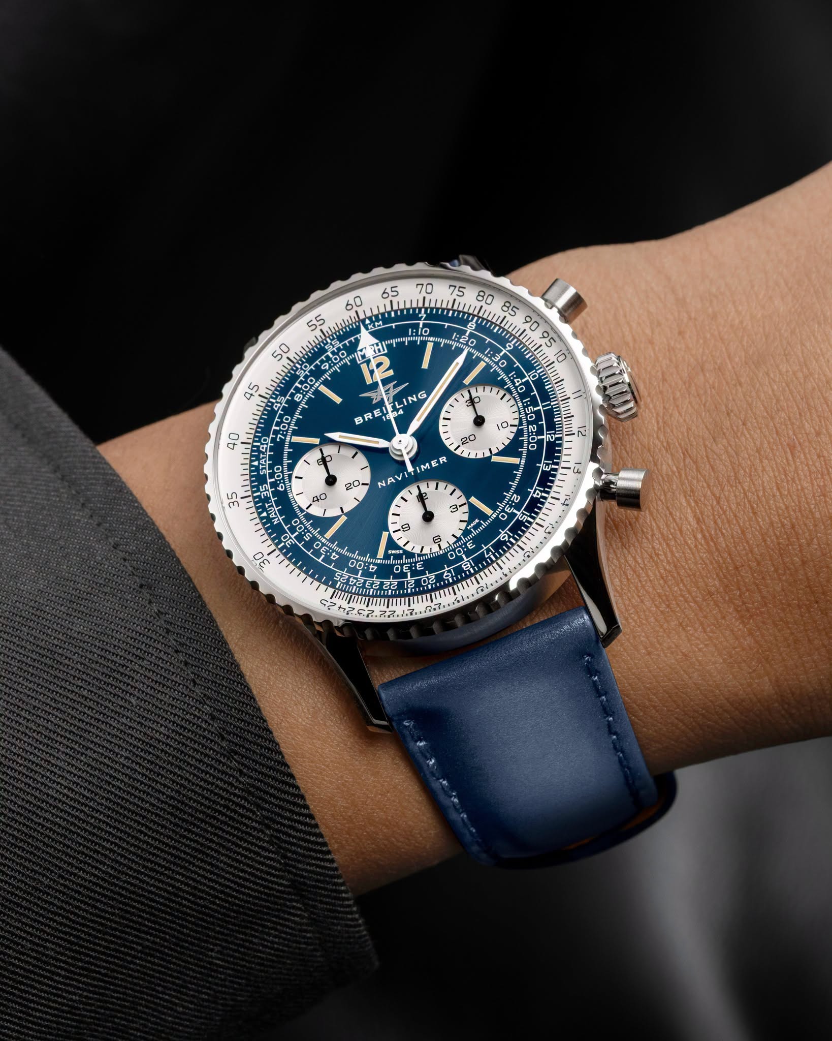Breitling Plays It Cool With Navitimer B09 Chronograph 41 Miles Davis Limited Edition